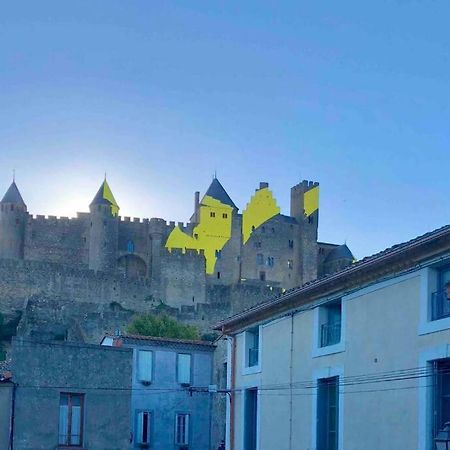 Le Templier Vue Cite Pied Cite Medievale Neuf Carcassonne Ngoại thất bức ảnh
