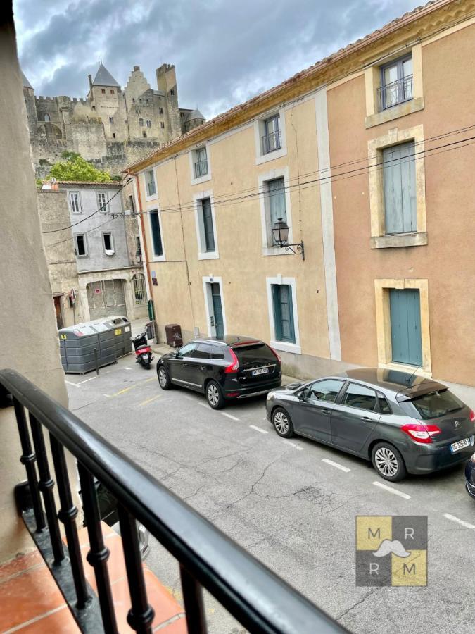 Le Templier Vue Cite Pied Cite Medievale Neuf Carcassonne Ngoại thất bức ảnh